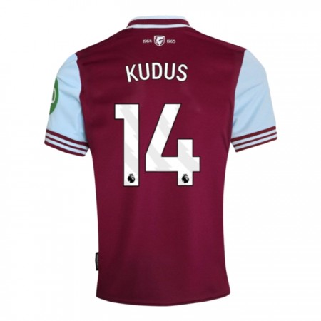 West Ham United Kudus 14 Hjemmedrakt 2024-25 Kortermet West Ham United Kudus 14 Hjemmedrakt 2024-25 Kortermet